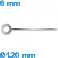 Aiguille  pour mouvement montre argenté   cadran central des heures Suisse