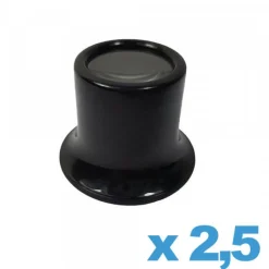 Loupe Monoculaire Simple-Loupe d'horloger x 2,5