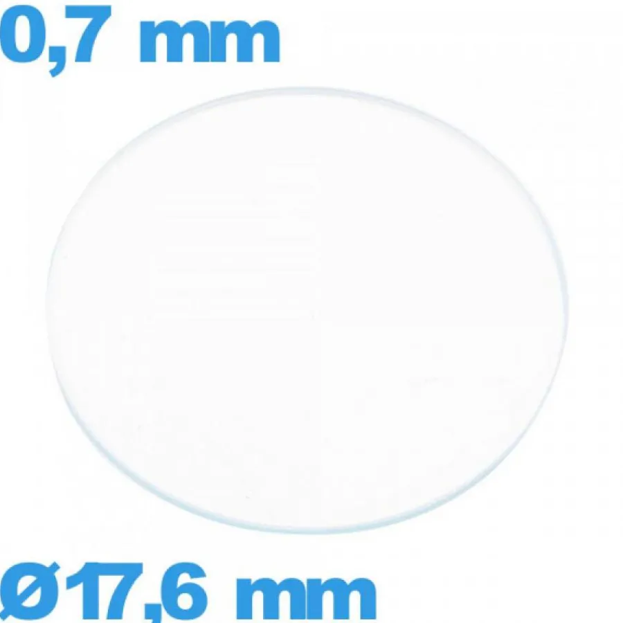 MONTRE GOUSSET UN VERRE MINERAL DIAMETRE 26.3 mm
